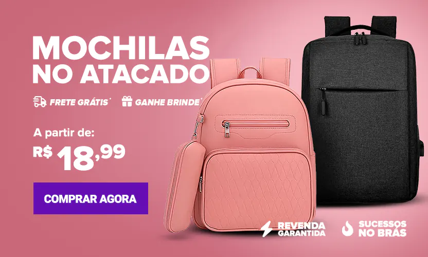 Mochilas no Atacado