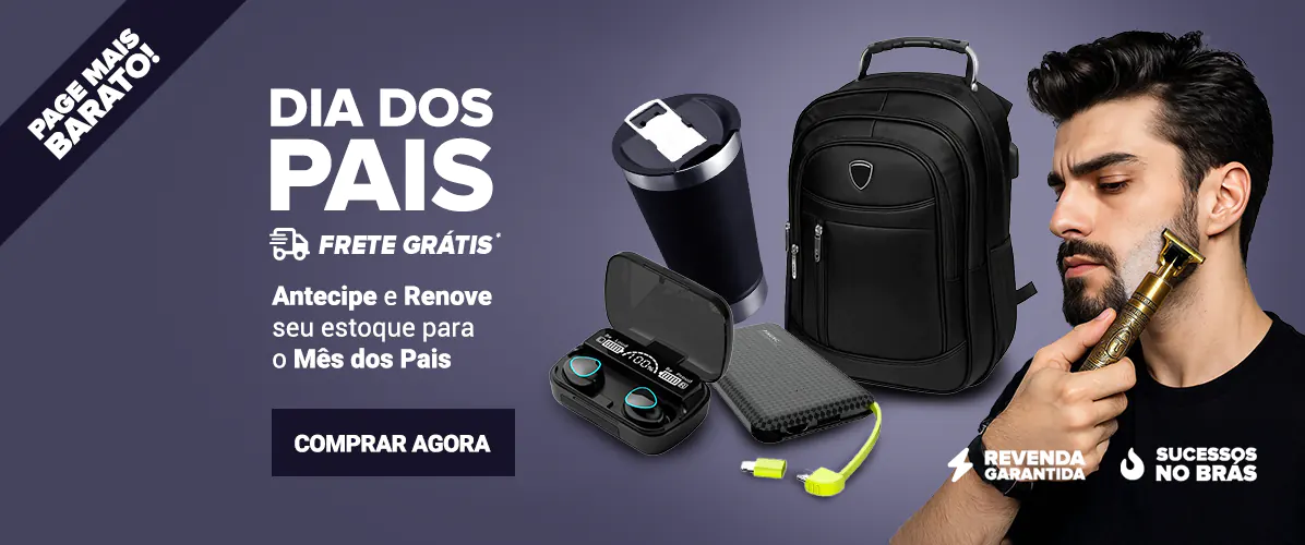 Masculino no Atacado - Dia dos Pais