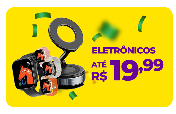 Eletr&ocirc;nicos no Atacado at&eacute; R$ 19,99