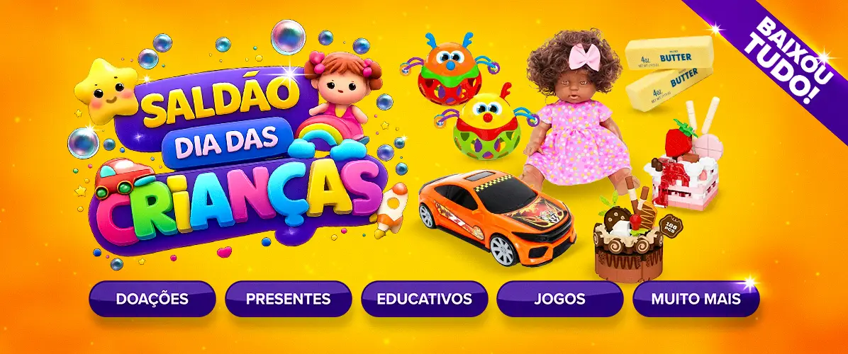 Sald&atilde;o Dia das Crian&ccedil;as
