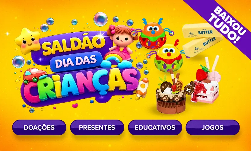 Sald&atilde;o Dia das Crian&ccedil;as