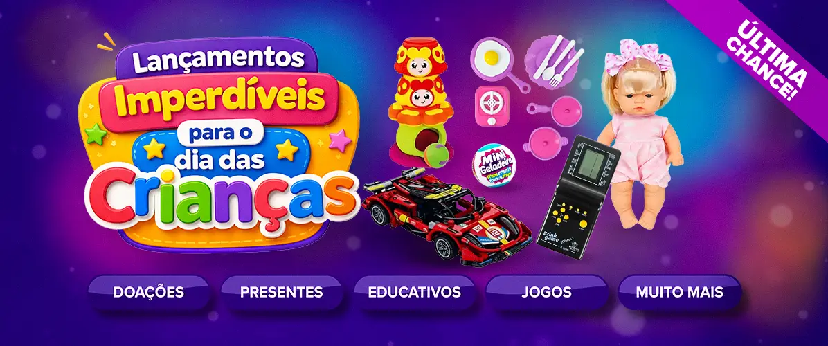 Lan&ccedil;amentos Imperd&iacute;veis Dia das Crian&ccedil;as