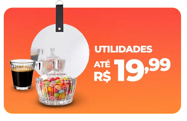 Utilidades no Atacado at&eacute; R$ 19,99