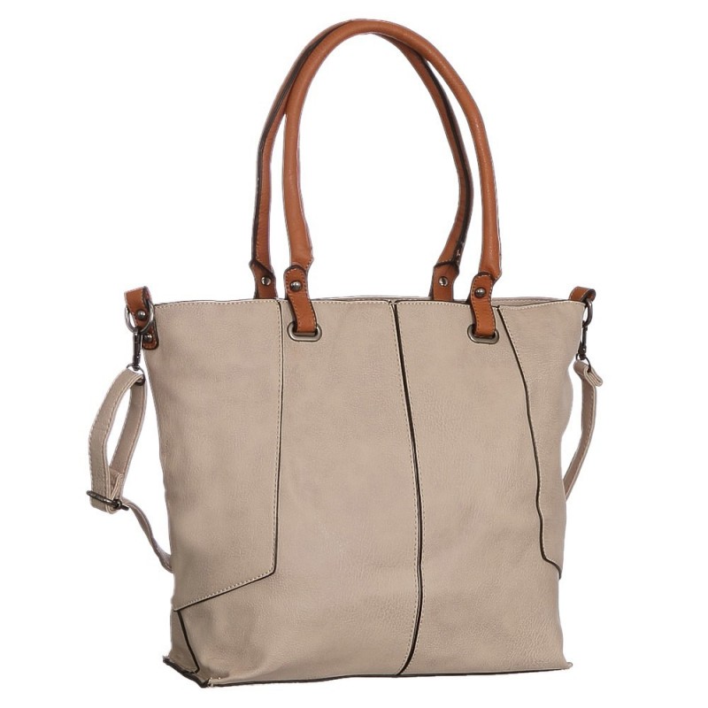 Bolsa Ombro Lisa Com Alça Dupla e Alça Removível