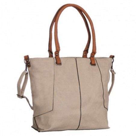 Bolsa Ombro Lisa Com Alça Dupla e Alça Removível