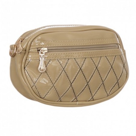 Bolsa 2 Em 1 Transversal + Pochete De Verniz Feminina
