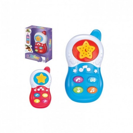 Celular Musical Colorido Infantil