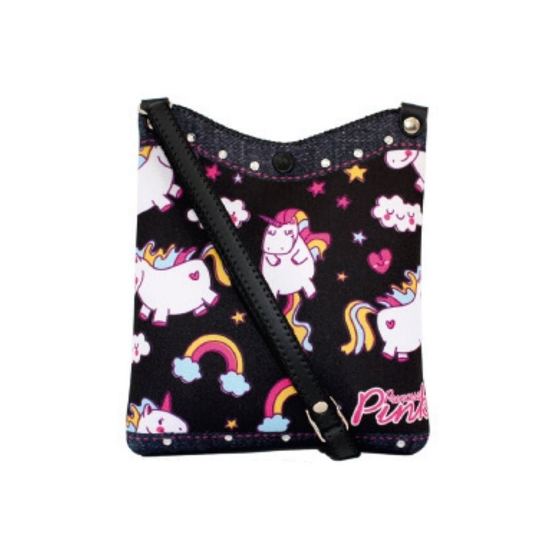 bolsa-transversal-unicornio-com-strass-3-chuquinhas-de-cabelo-infantil