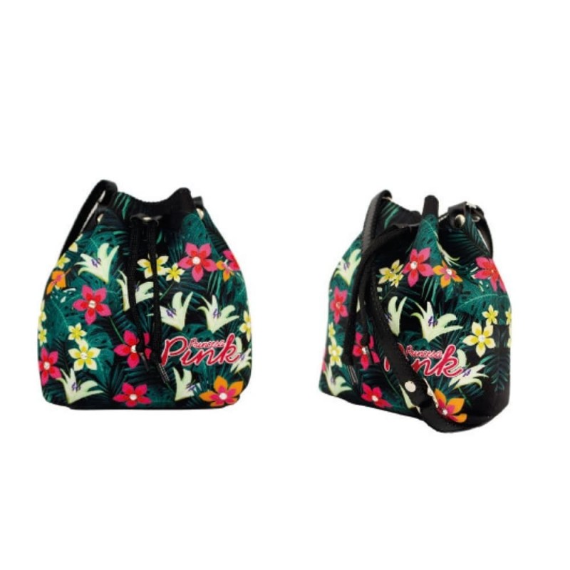 bolsa-saco-infantil-floral-com-strass-com-3-chuquinhas-de-cabelo-infantil