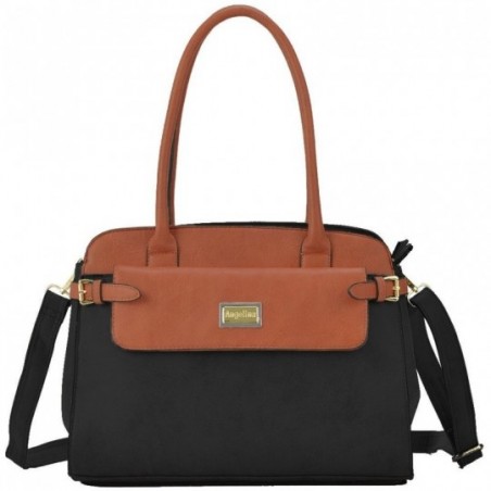 bolsa-luxo-feminina-de-camurca-com-detalhes-metalicos