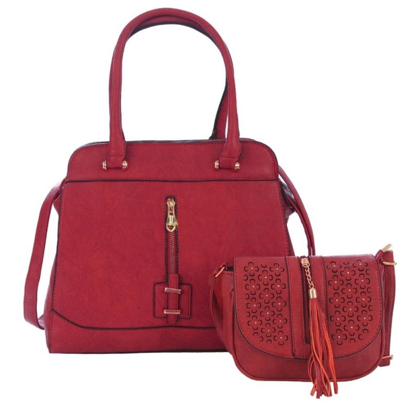 kit-bolsa-satchel-e-transversal-com-tassel