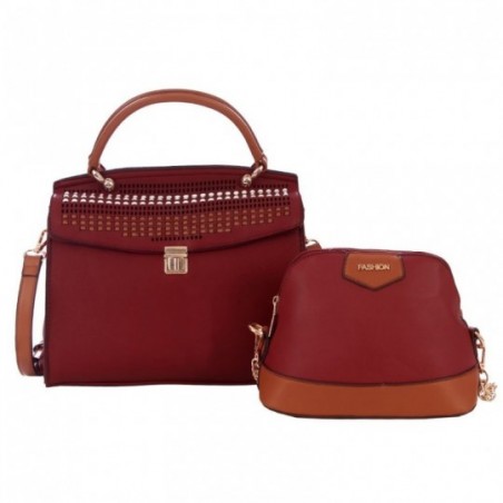 kit-luxo-2-bolsas-de-mao-em-tresse-transversal-com-alca-de-corrente