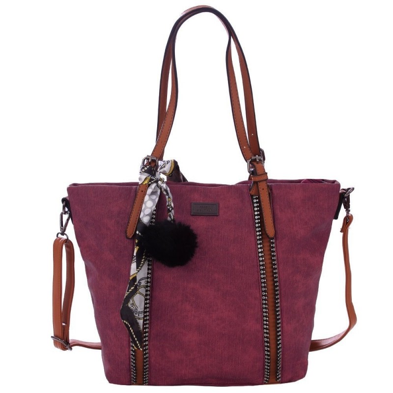 bolsa-shopper-luxo-feminina-estonada-com-tassel-de-pompom