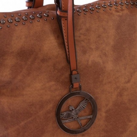 bolsa-shopper-estampa-estonada-luxo-com-tachas-e-pingente