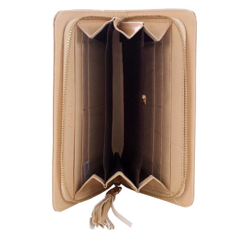 carteira-feminina-de-verniz-alto-relevo-com-tassel-de-cristal