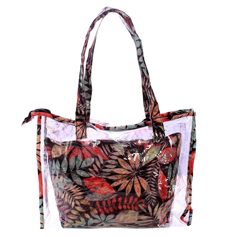 kit-2-bolsas-praia-ombro-transparente-necessaire-estampa-floral