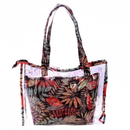 kit-2-bolsas-praia-ombro-transparente-necessaire-estampa-floral