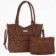 kit-2-em-1-feminino-bolsa-de-ombro-transversal-em-alto-relevo
