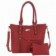 kit-2-em-1-feminino-bolsa-de-ombro-em-alto-relevo-porta-niquel