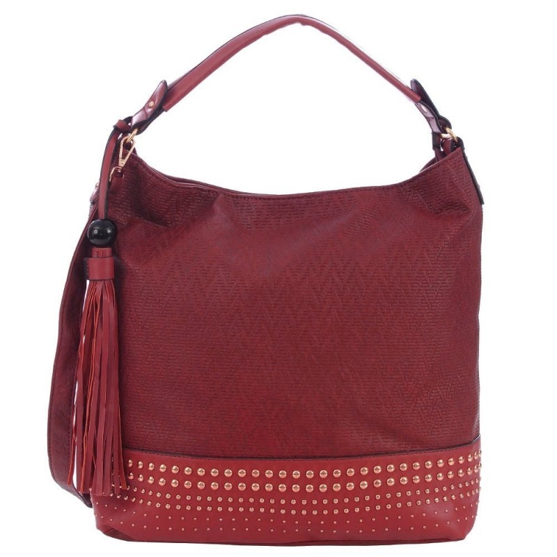 bolsa-hobo-feminina-em-alto-relevo-com-tachas-e-tassel