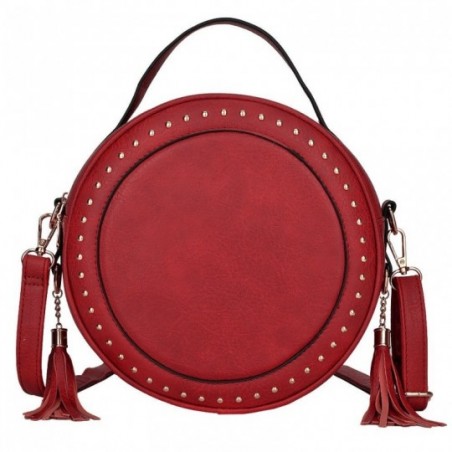 bolsa-luxo-redonda-alto-relevo-com-tachas-e-tassel
