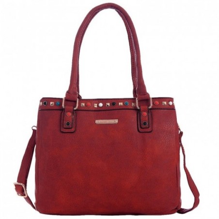 bolsa-feminina-satchel-alto-relevo-com-tachas-coloridas