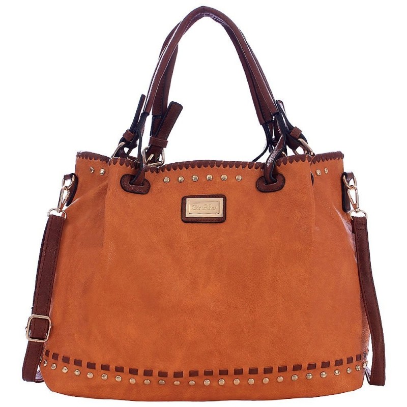 bolsa-hobo-feminina-em-alto-relevo-com-tresse-e-tachas