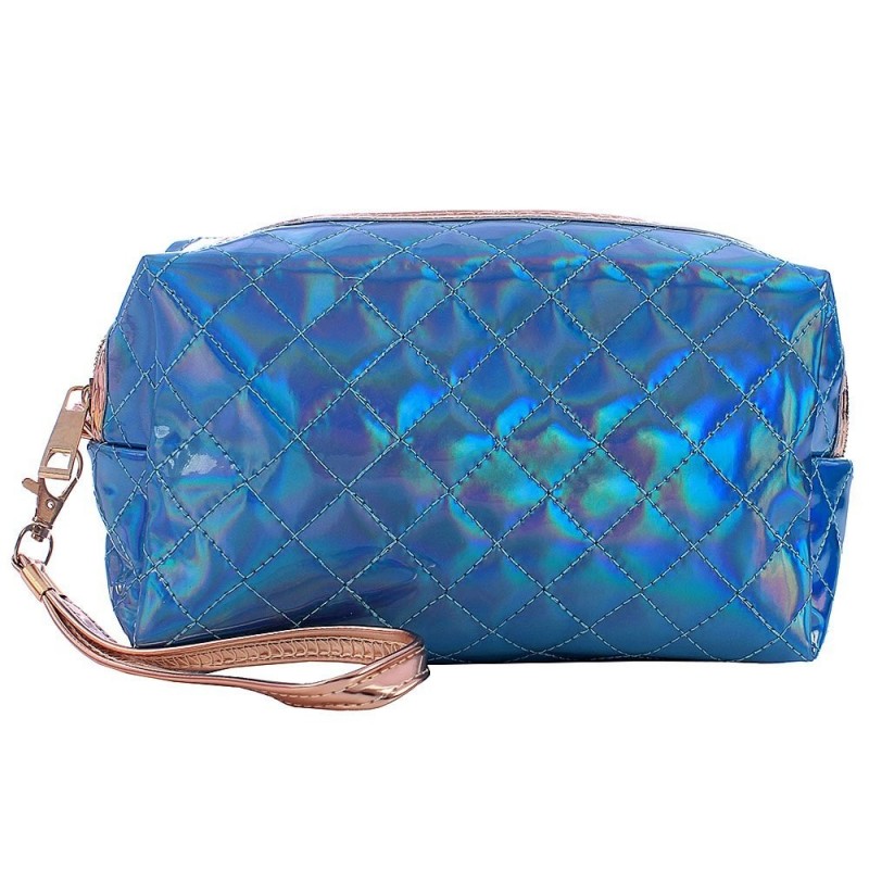 necessaire-estojo-holografico-matelasse-com-alca-de-mao
