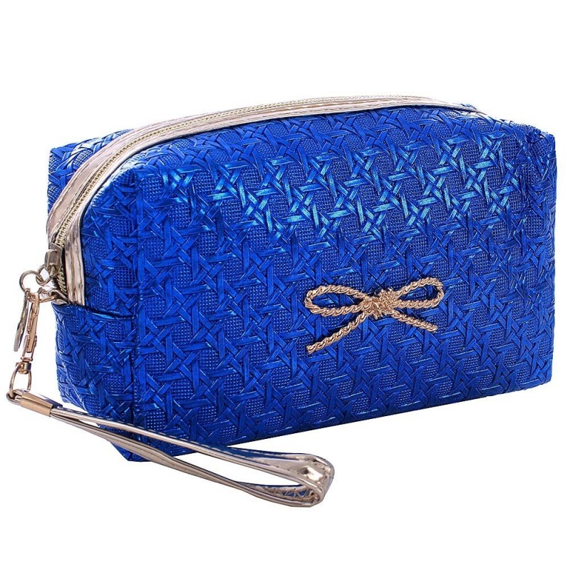 necessaire-estojo-em-alto-relevo-tresse-metalico-com-alca