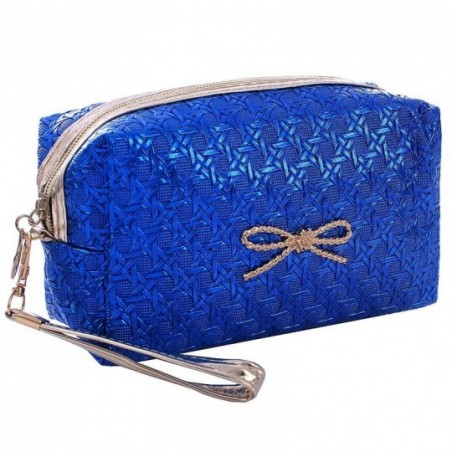 necessaire-estojo-em-alto-relevo-tresse-metalico-com-alca