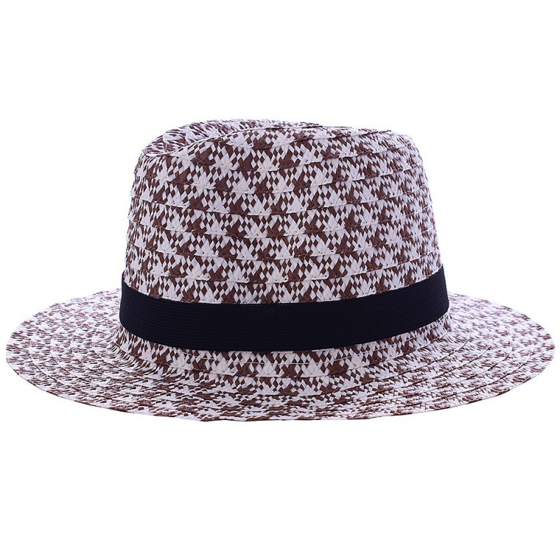 Chapéu Floppy Praia Feminino Estampado Com Aba Média
