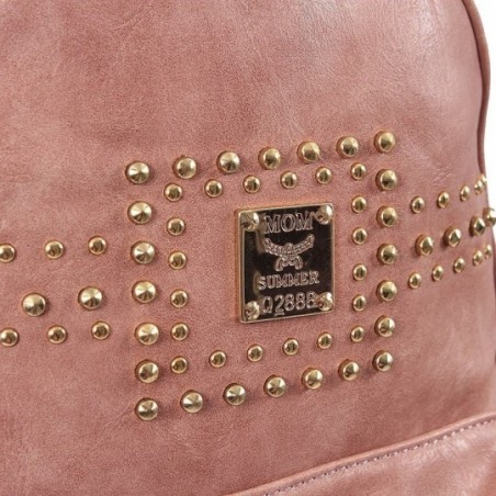 mochila-feminina-estampa-em-alto-relevo-com-spikes-e-tachas