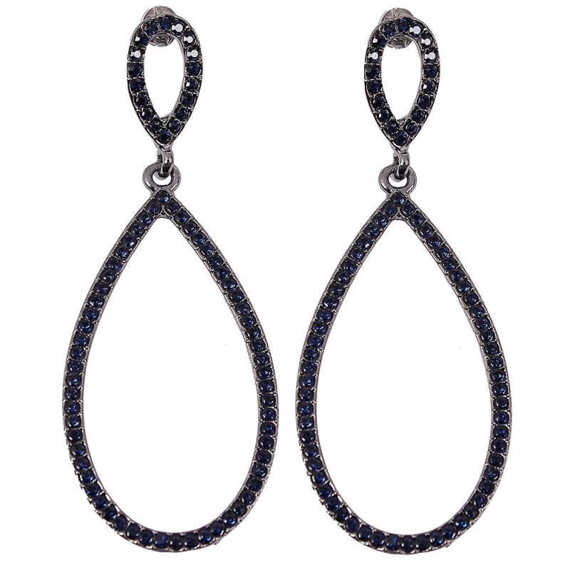 Brinco Feminino Acabamento Em Strass