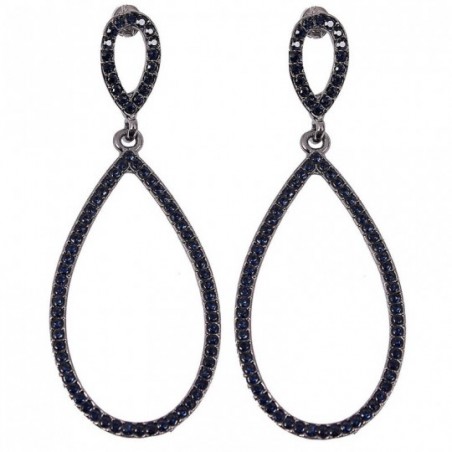 Brinco Feminino Acabamento Em Strass