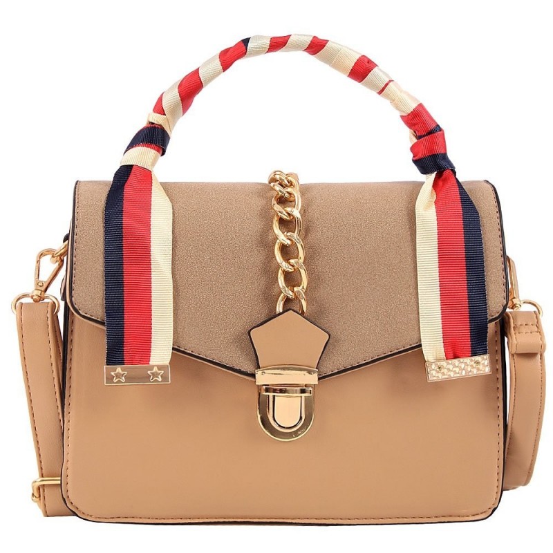 bolsa-bau-luxo-feminina-com-fita-colorida-e-corrente