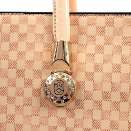 bolsa-shopper-de-verniz-feminina-quadriculada-com-strass