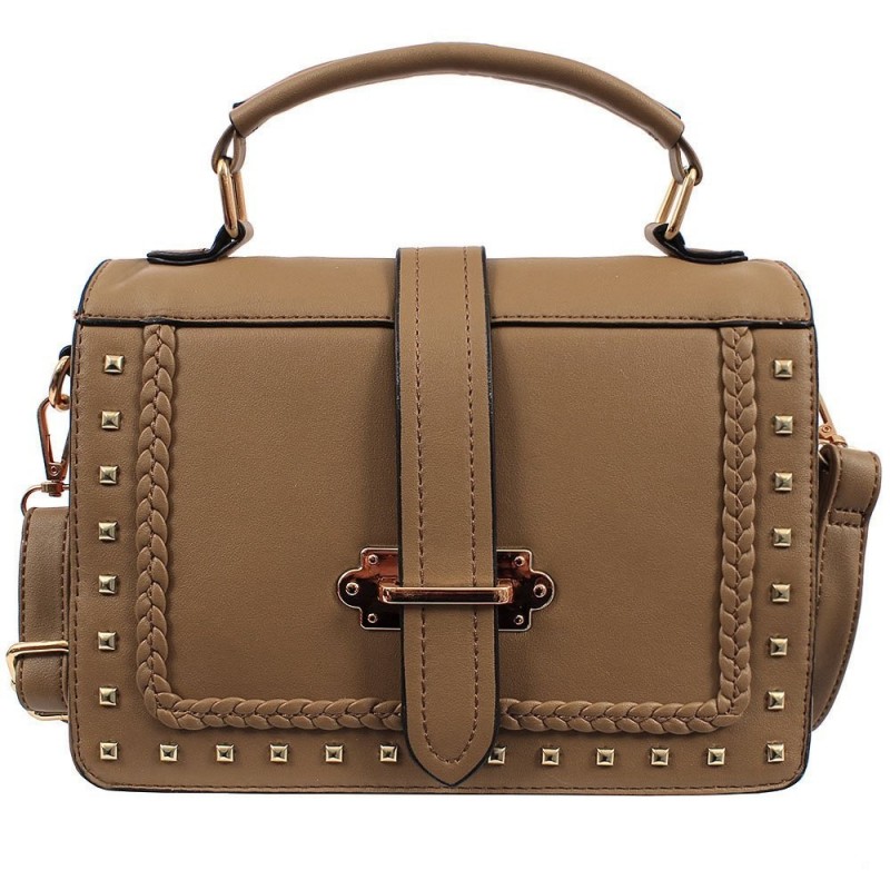 bolsa-feminina-alto-relevo-tresse-em-spikes-metalicos
