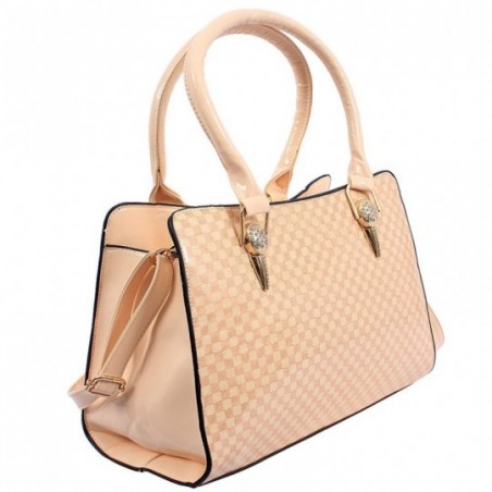 bolsa-feminina-de-verniz-quadriculada-com-strass