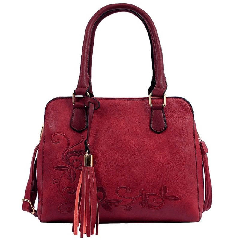 bolsa-tote-feminina-em-alto-relevo-floral-com-tassel