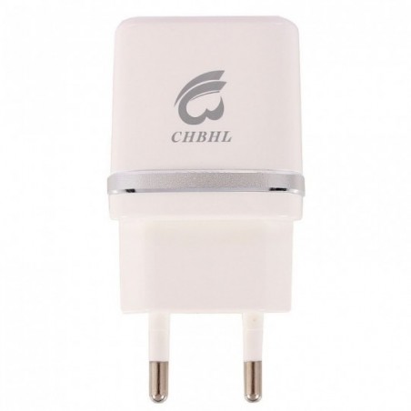 Carregador Turbo Fonte Com 2 Entradas USB Simultâneas
