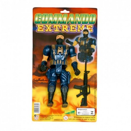 Boneco Infantil Comando Extreme Com Um AcessÓrio