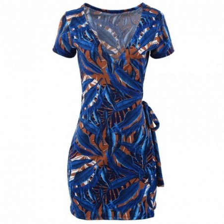 vestido-envelope-de-malha-floral-manga-curta-decote-v