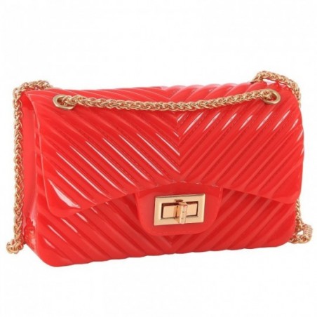 bolsa-silicone-bau-luxo-verniz-com-alca-corrente-versatil