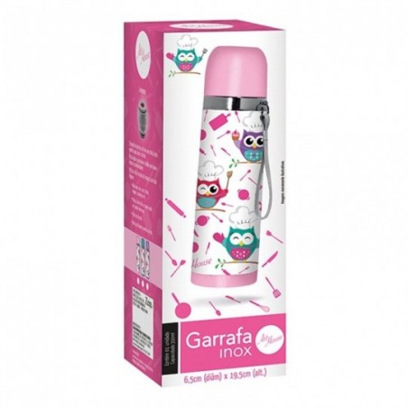 garrafa-inox-estampa-de-coruja-colorida-com-350-ml