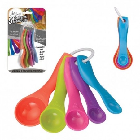 kit-5-colheres-medidoras-com-marcador-colorida