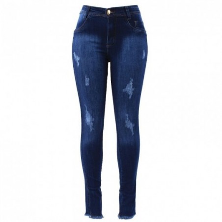 calca-jeans-destroyed-barra-desfiada-skinny-feminina