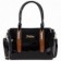 bolsa-de-verniz-bicolor-feminina-com-pingente-metalico