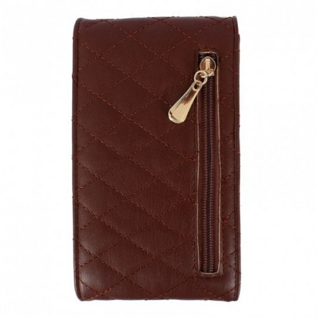 Carteira Luxo Crossbody Shoulder Em Matelassê Feminina