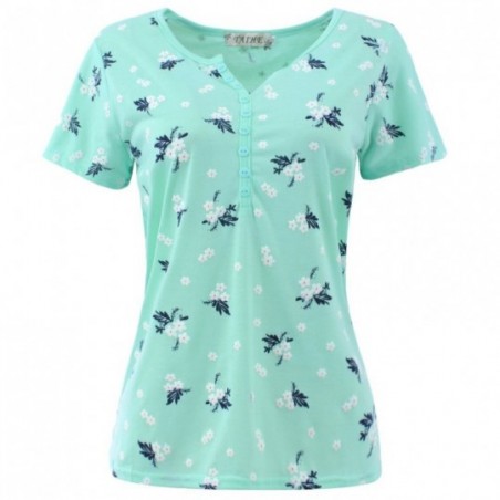 camiseta-feminina-decote-v-botoes-decorativo-floral