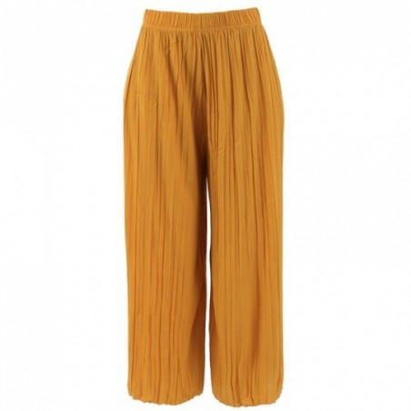calca-pantacourt-plissada-com-cintura-elastica-lisa